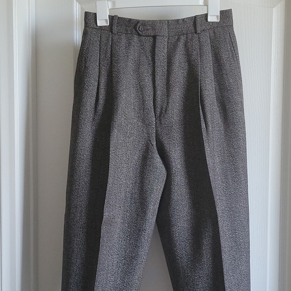 Vintage 80s 90s High Rise Pleated Trousers